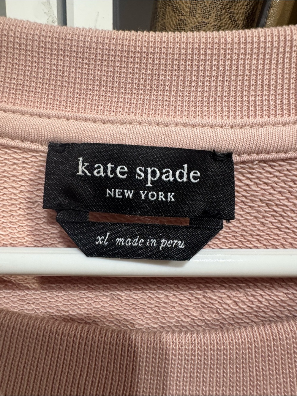 0007. kate spade Pink Floral Snake Graphic Sweatshirt - Picture 6 of 6